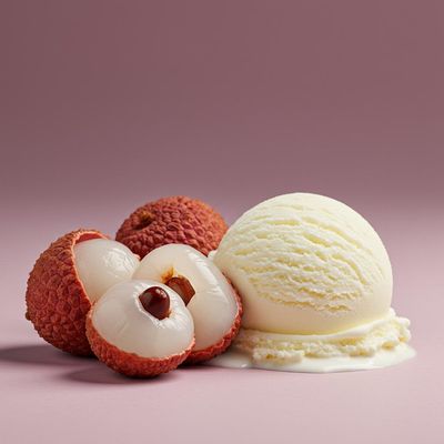 Lychee With Ice Cream